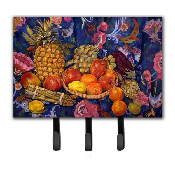 Jensendistributionservices Fruit & Vegetables by Neil Drury Leash or Key Holder MI1658371 - main